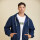 CAMPERA JEAN LUZO RUSTY Navy