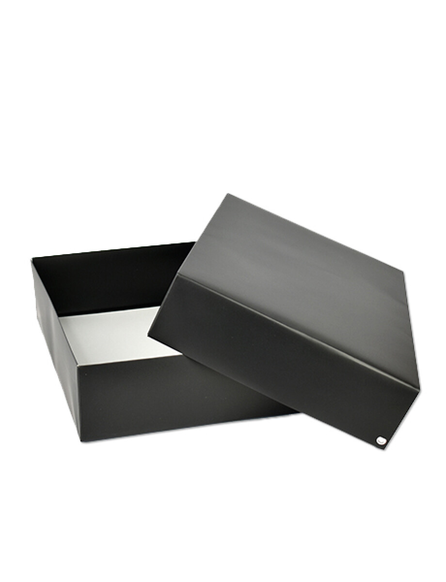 Caja fantasía 30x40x10 cm. laminada - NEGRO 