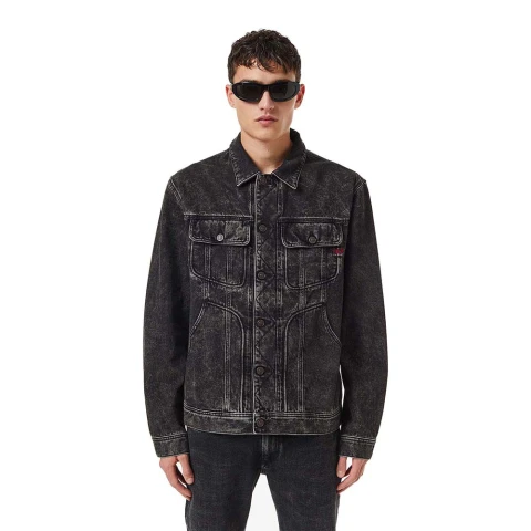 Casaca Diesel D-Riley Unisex Gray Denim