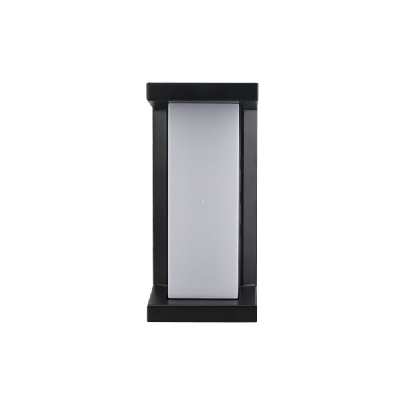 Aplique pared rect ngo 12W cálida 270° IP65 840lm ZU0346