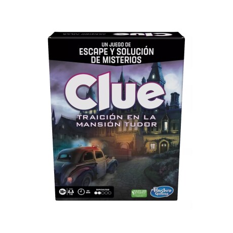 Juego de mesa Clue Traición en la mansión Tudor Hasbro Juego de mesa Clue Traición en la mansión Tudor Hasbro