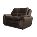 SOFÁ MODELO GEORGIA 2 LUGARES TERCIOPLELO JOLY MARRON REF.9206 Sofá Modelo Georgia 2 Lugares Tercioplelo Joly Marron Ref.9206