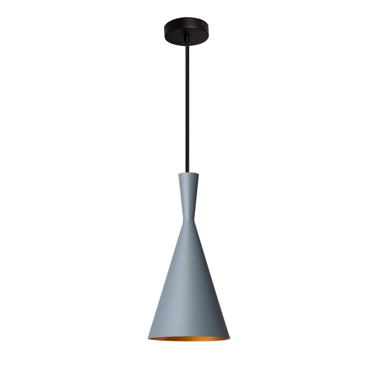 Luminaria Colgante Geisha 1 Gris ø 19 cm 