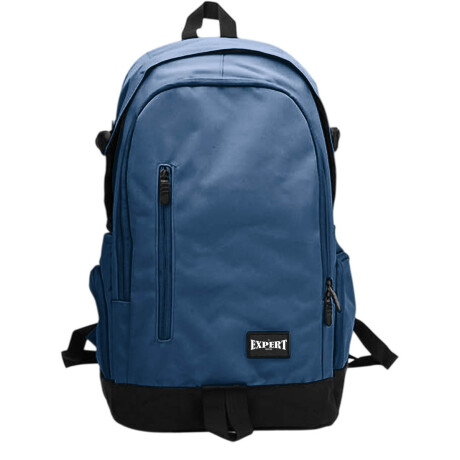 Mochila Liceal Expert Impermeable Viaje Estudiante Azul