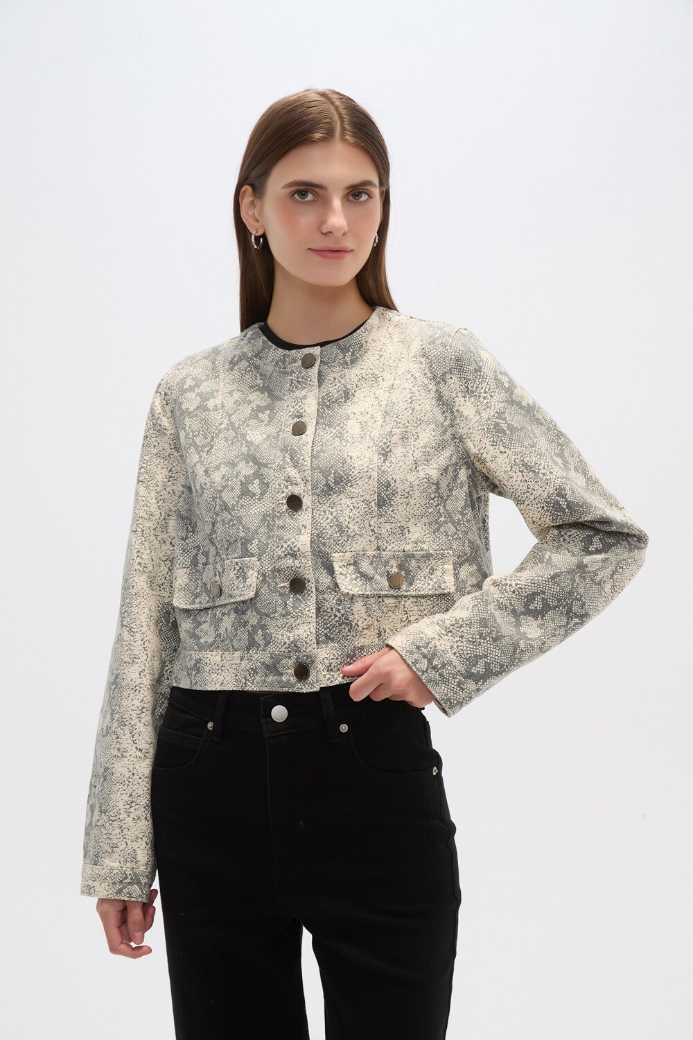 Chaqueta Yale Estampado 1