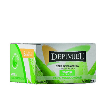 DEPIMIEL CERA DEPILATORIA EN LATA VEGETAL CON ALOE VERA 200gr DEPIMIEL CERA DEPILATORIA EN LATA VEGETAL CON ALOE VERA 200gr