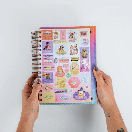 Agenda 2026 con stickers Tigres Sc