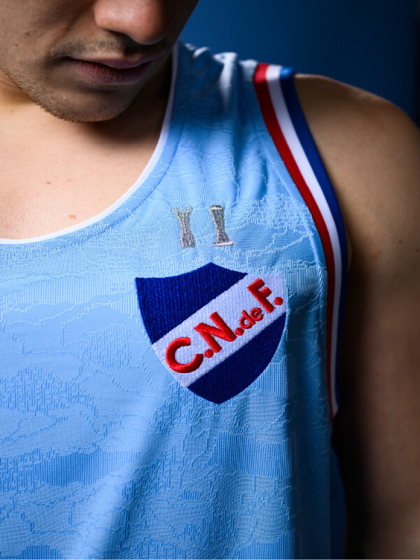 CAMISETA BASQUET EDICIÓN ESPECIA Nacional Hombre Celeste