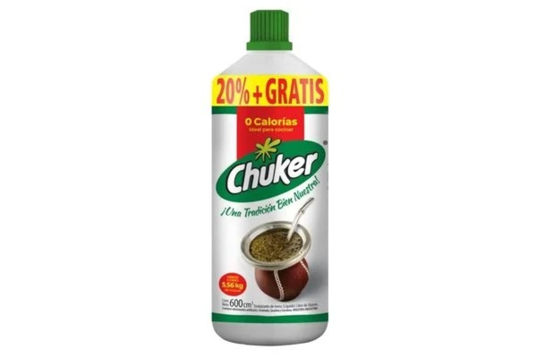 Chuker endulzante líquido 600 cc 
