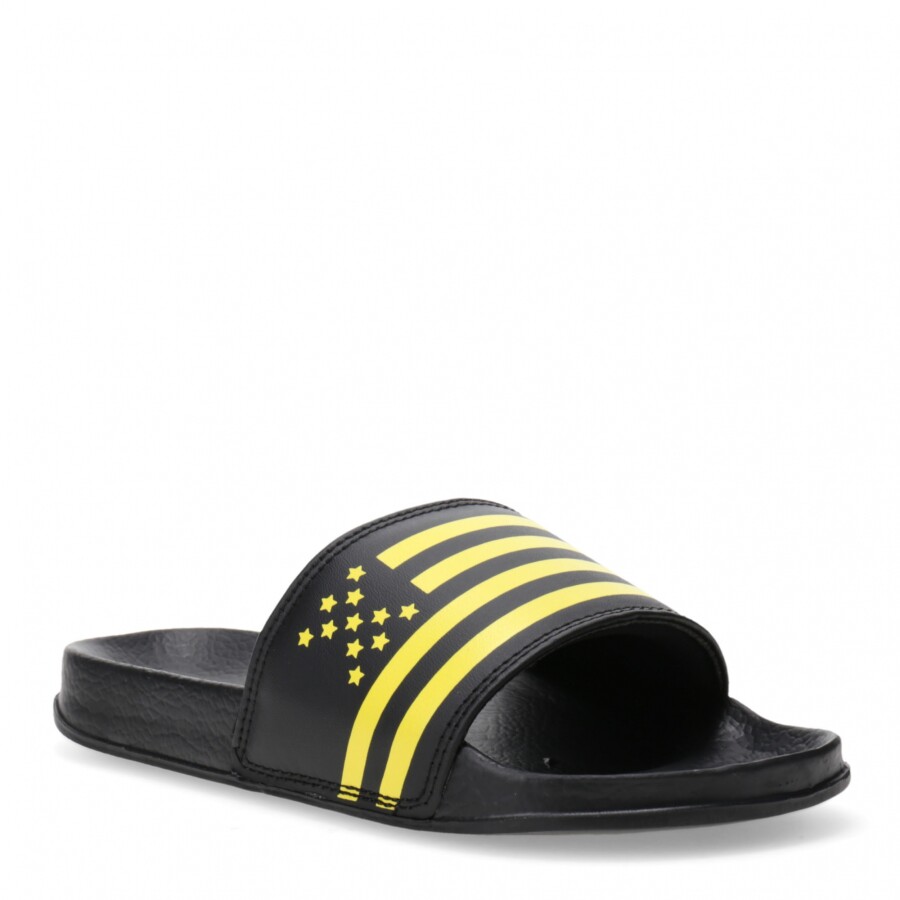 Chanclas de Niños Peñarol CDS CAP Negro - Amarillo