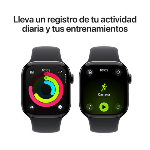 Apple Watch Series 11 GPS 42mm - Jet Black Sport Band S/M Apple Watch Series 11 GPS 42mm - Jet Black Sport Band S/M