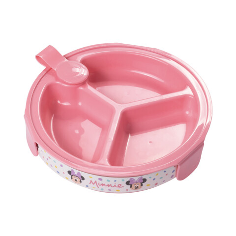 Plato Térmico con Ventosa para Bebé 318 ml Minnie