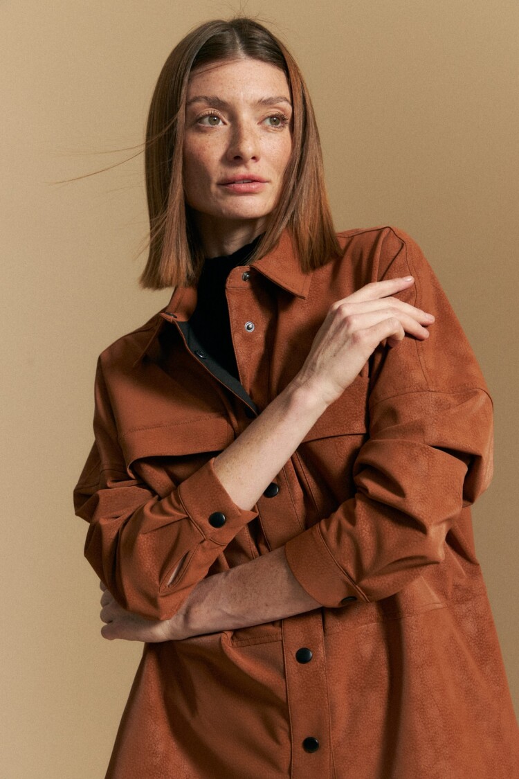 SOBRECAMISA PHIL Caramelo