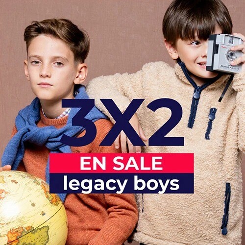 Para los peques: 3x2 sobre SALE