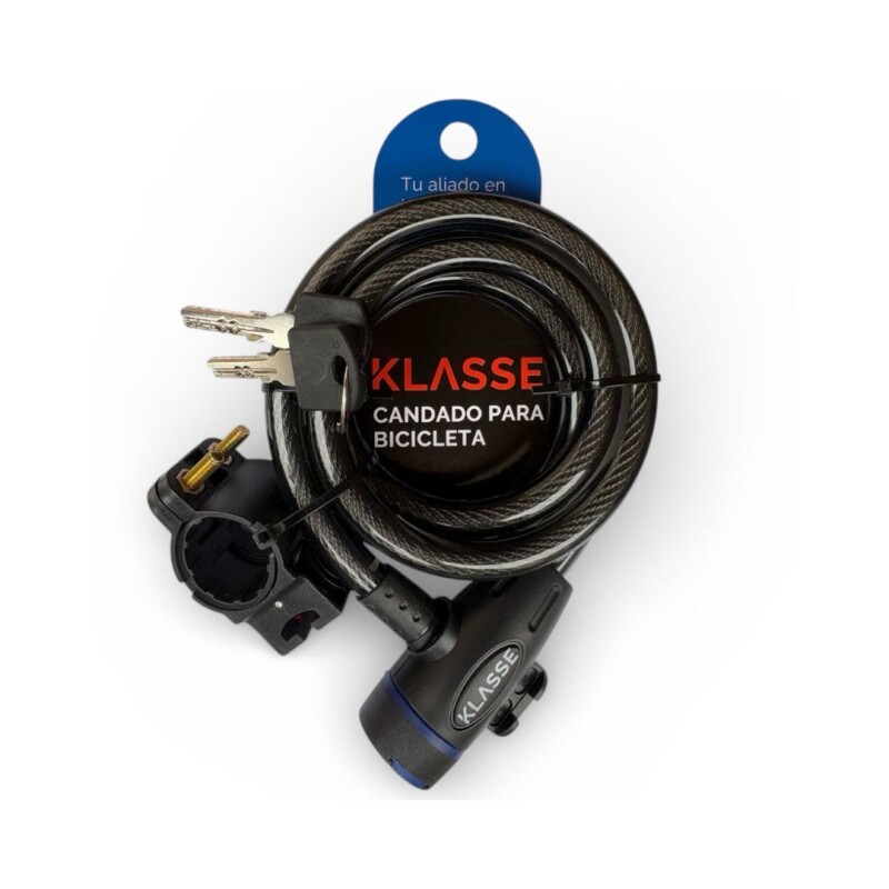 Candado para bicicleta Klasse | Apertura con llave y funda de PVC Candado para bicicleta Klasse | Apertura con llave y funda de PVC