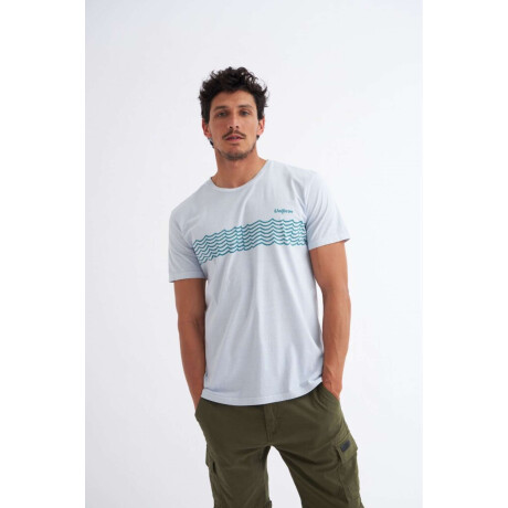Remera Huck Celeste