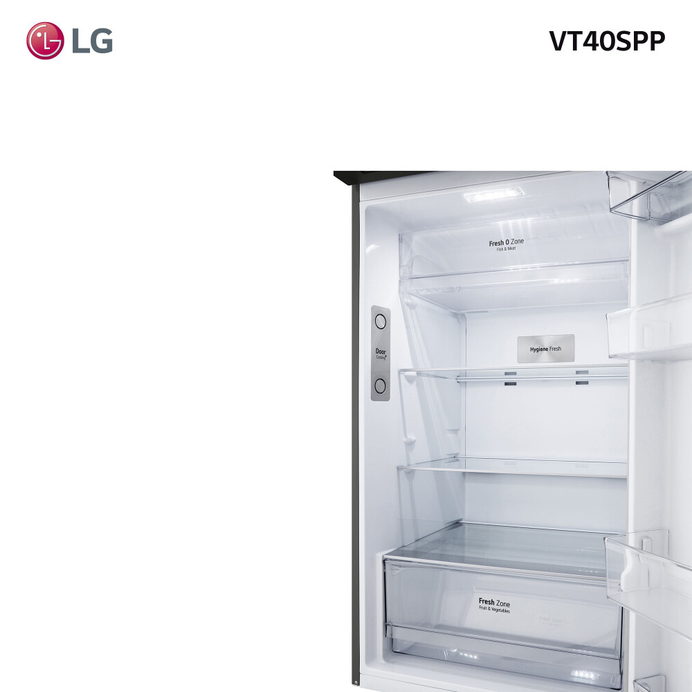 REFRIGERADOR LG 393L GRIS VT40SPP