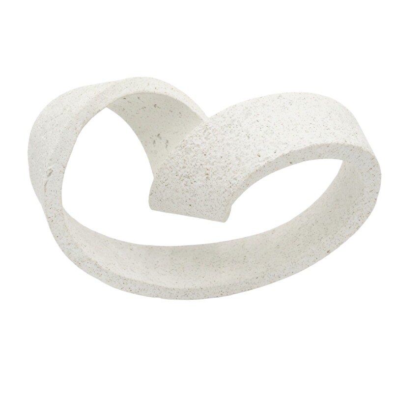 FIGURA CERAMICA GRIS CL 27X18CM Unica