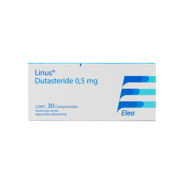 Linus x 30 Comprimidos - Dutasteride 0,5 mg Linus x 30 Comprimidos - Dutasteride 0,5 mg