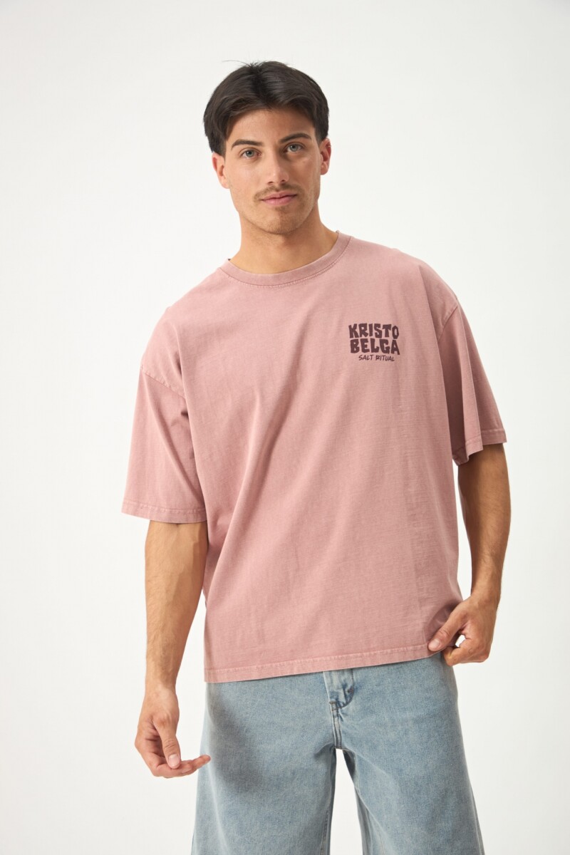 REMERA SALT RITUAL - ROSA 