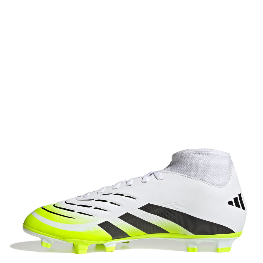 Championes de Hombre Adidas Blanco - Negro - Amarillo Limón