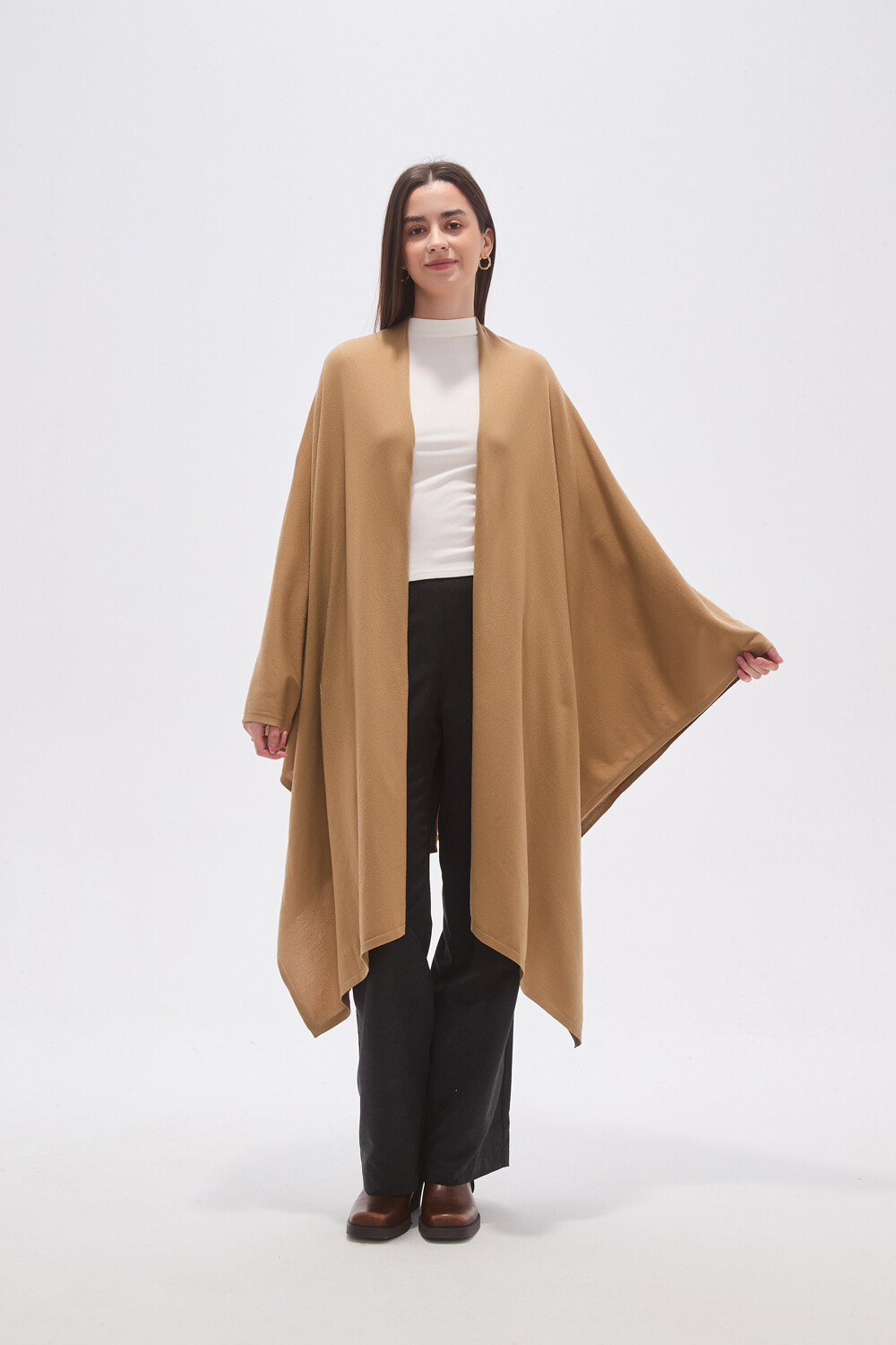 Poncho Tiriviki Beige