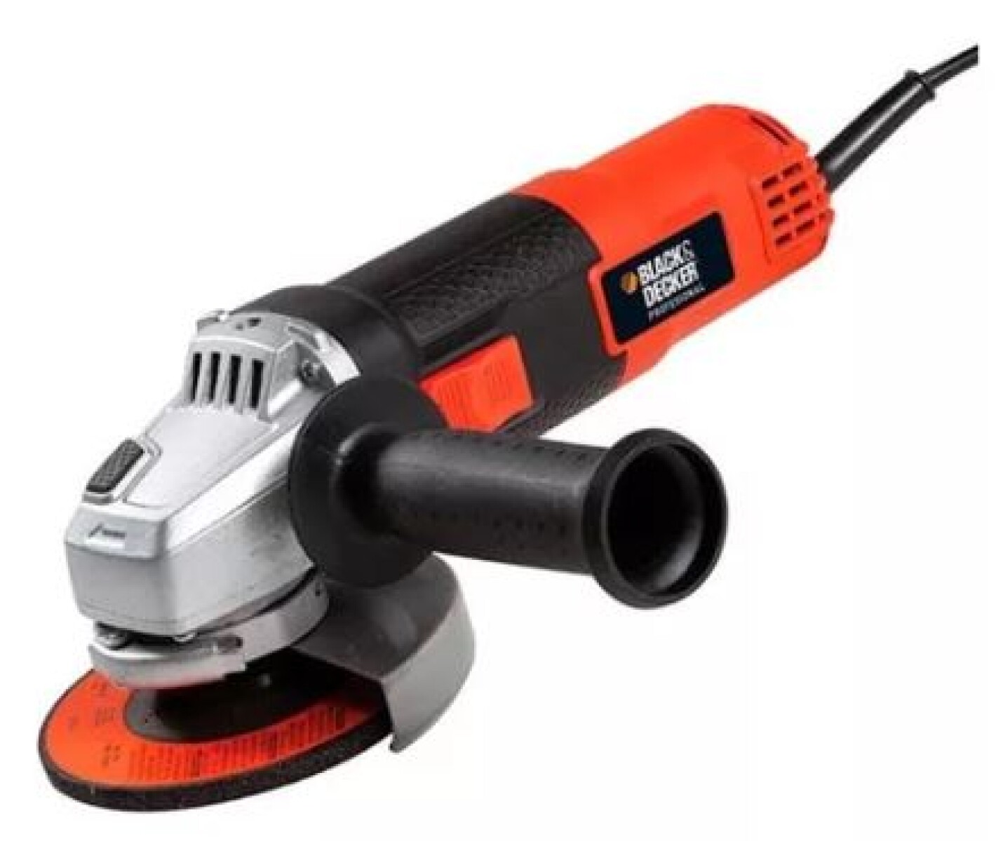 Amoladora Angular Black+decker G720 De 60 hz Color Naranja 820 w 220 v + Accesorio 
