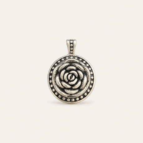 Medalla Rose - Plata 925 Medalla Rose - Plata 925