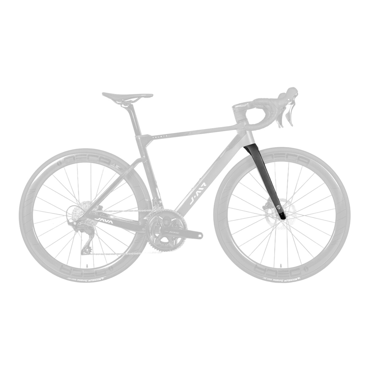 Horquilla Delantera de Carbono para Java Volata Talle 57 