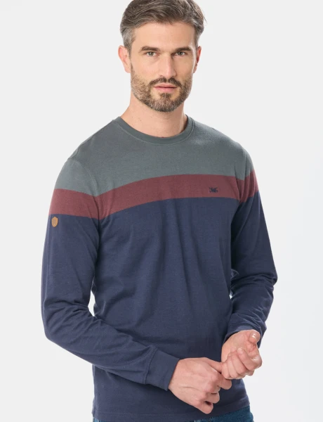 REMERA RAYADA Verde