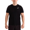 Remera Deprtiva Unisex Asics Men's Core Running PES SS Tee Negro