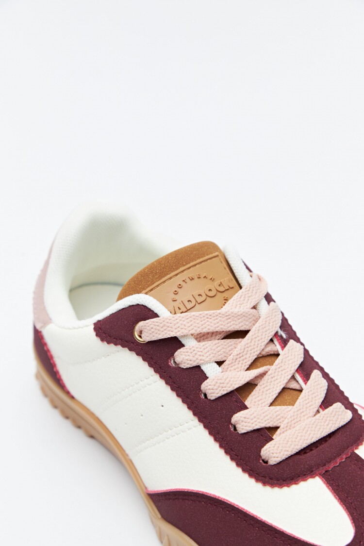 ZAPATILLA POLS Bordó