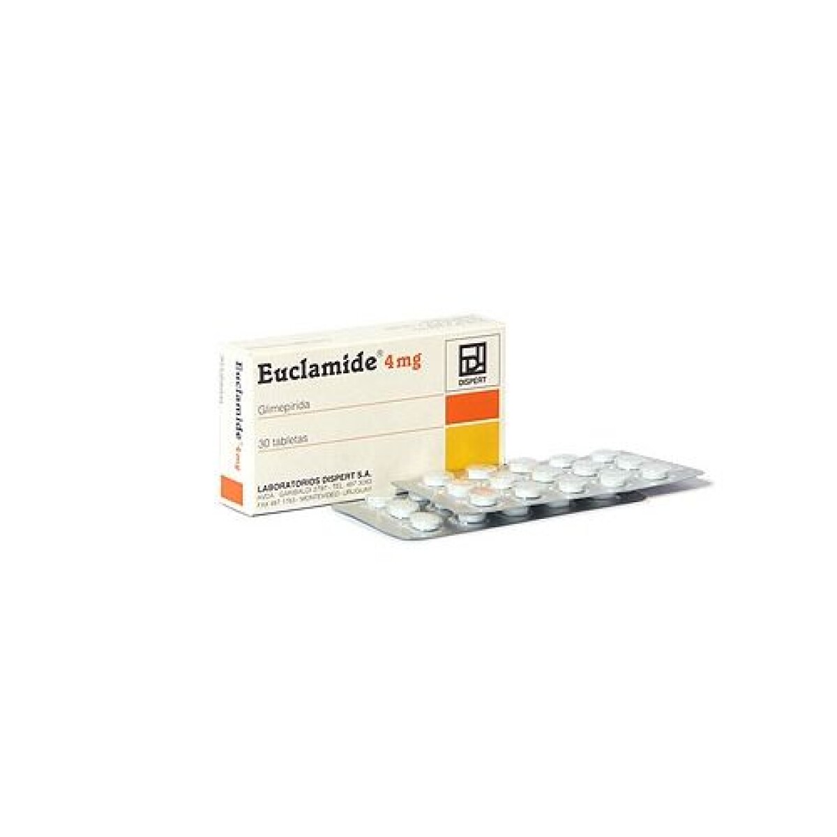 EUCLAMIDE 4 MG X 30 COMPRIMIDOS 