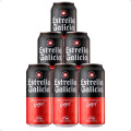 Cerveza Estrella Galicia Lata 473 Ml X6