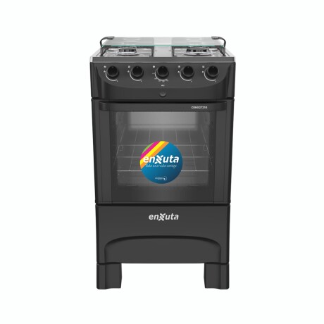 COCINA A GAS ENXUTA CENX27210 Cocina ENXUTA CENX27210NG A Gas 4 Hornallas Encendido Eléctrico - Negra