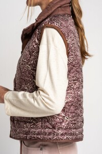 Chaleco Reversible Marrón