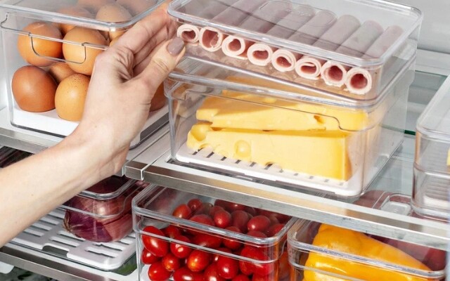 Cómo almacenar adecuadamente frutas, verduras y productos lácteos en la heladera.