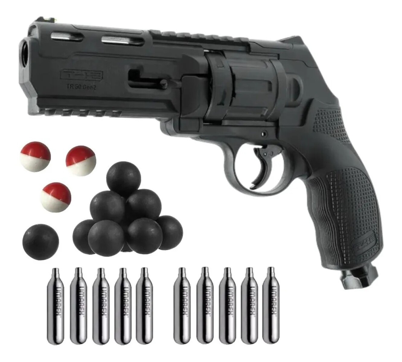 Combo Revolver Traumático Tr50 