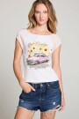 Camiseta Car Blanco