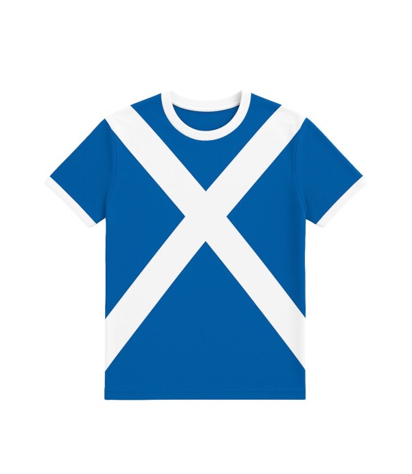 T-shirt manga corta St. Andrew´s Azul