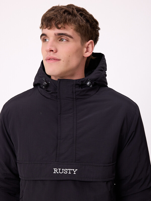 CAMPERA M/C SULENW26 RUSTY Negro