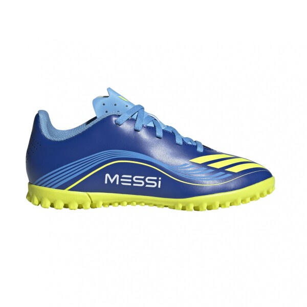 adidas F50 MESSI CLUB PARA NIÑOS CÉSPED ARTIFICIAL Blue & Green