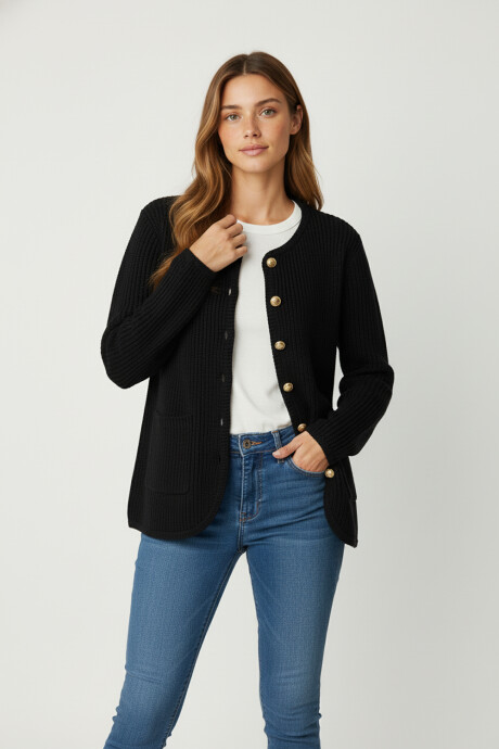 Cardigan Toualia Negro