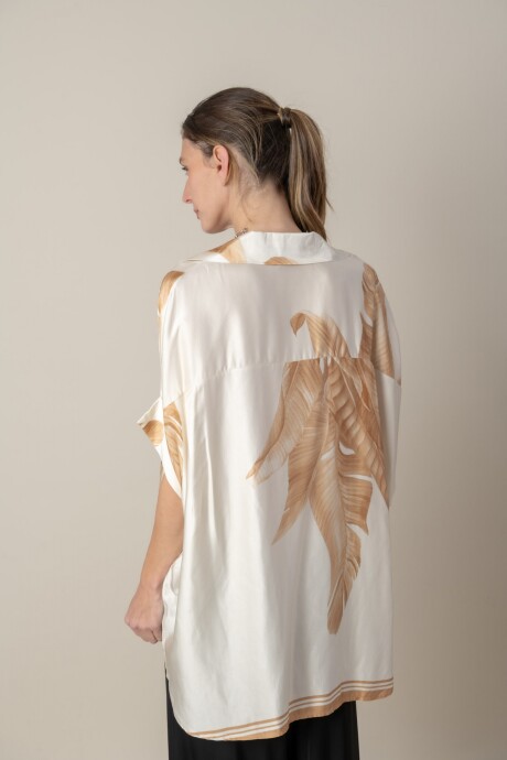 CAMISA PALMA Camel