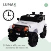 Jeep a batería para Niños Blanco