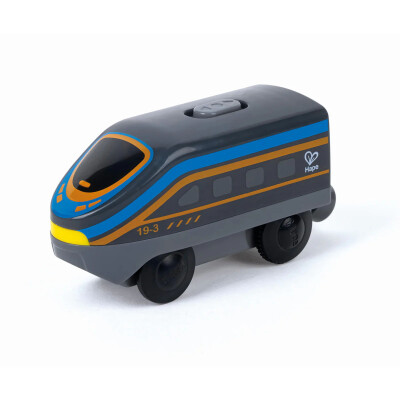 Locomotora de Juguete Negra Hape Locomotora de Juguete Negra Hape