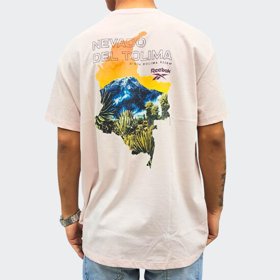 Remera Reebok Nevados Tolima National Park Blanco