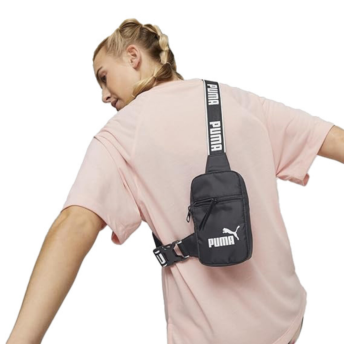 Cartera Puma Bandolra Base Front Loader - Negro 