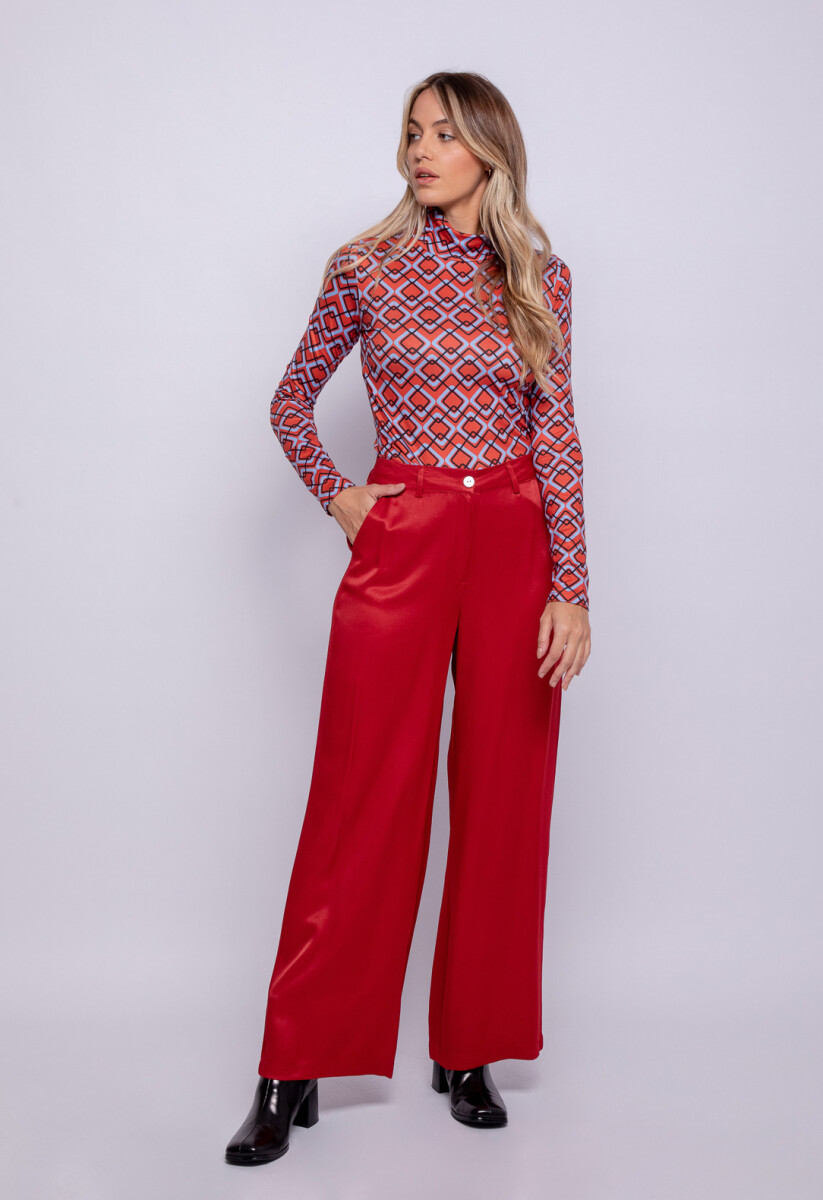 PANTALON QUIME - Rojo Oscuro 