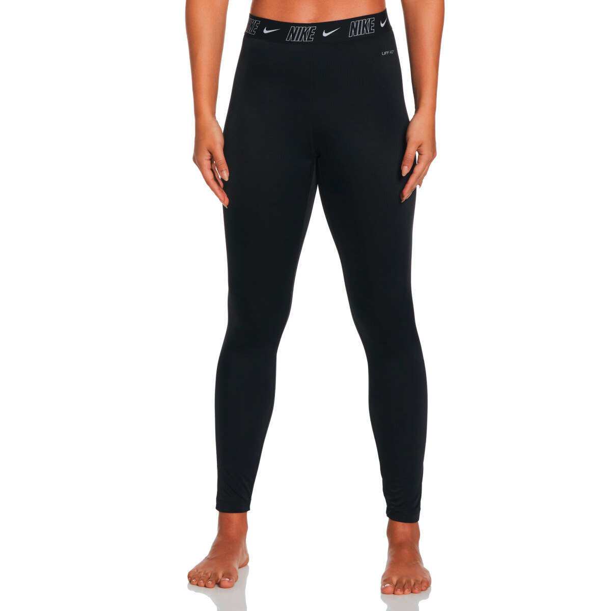 Pantalón Largo Swim Legging de Niña - Negro 